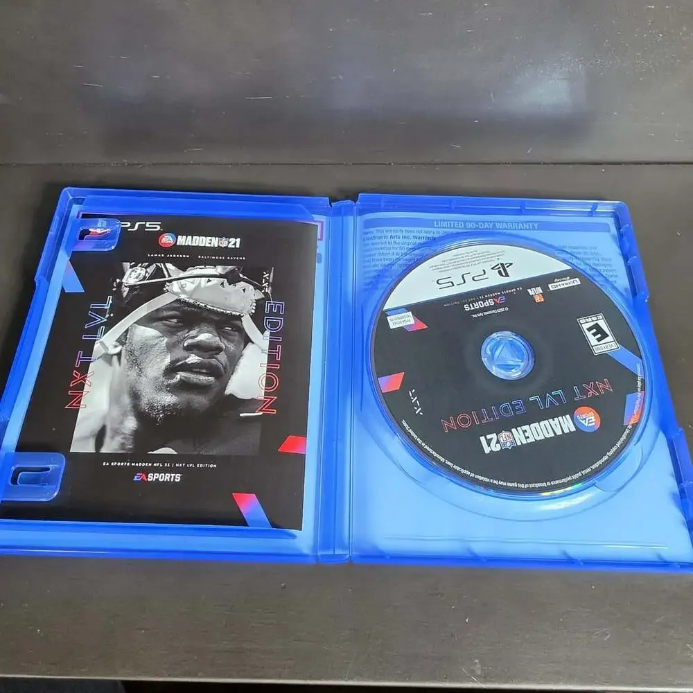 Lot Of 2 PS5 Games The Show 22 And Madden 21 Ganes Next Level Edition